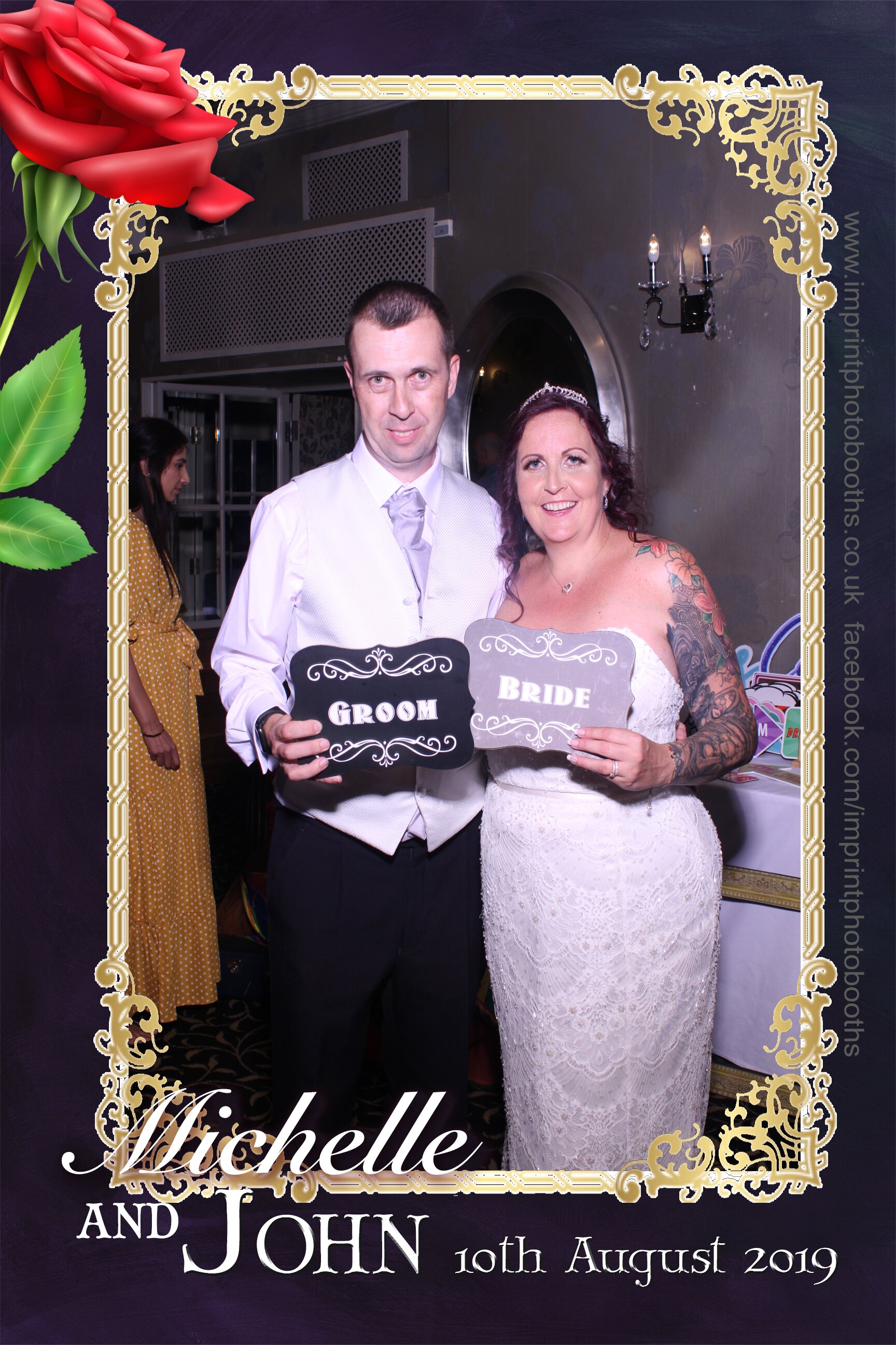 Michelle and John's Wedding | View more photos from the event at gallery.imprintphotobooths.co.uk/u/Imprint-Photobooths/Michelle-and-Johns-Wedding